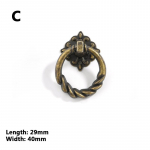 10 tk Retroukse sahtel riistvara nupp kapi nupud kapi k&auml;epideme t&otilde;mme k&ouml;&ouml;gi kontorisse vannituppa 10Pcs