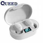 Uus intelligentne number n&auml;itas Bluetooth-peakomplekti juhtmevaba spordi minipeakomplekti stereo-k&otilde;rvas valge