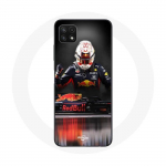 &Uuml;mbris Samsung Galaxy A22 5G Vormel 1 Max Verstappen F1 Driver Red Bull RB15 jaoks