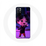 &Uuml;mbris Xiaomi Redmi Note 11s 5G BTS TinyTAN Jin Animatsiooni jaoks