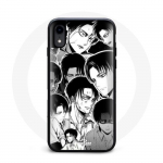 Levi Ackerman Collage Iphone XS &uuml;mbris