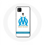 Xiaomi Redmi 9C &uuml;mbris Olympique de Marseille logo valge taustaga