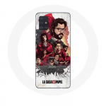 Samsung Galaxy A51 &uuml;mbris La Casa De Papel plakatikunst