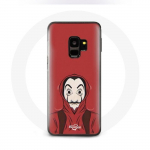 &Uuml;mbris Samsung Galaxy S9 jaoks la casa de papel maalimaski dali