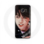 &Uuml;mbris Samsung Galaxy S6 BTS Bangtan Sonyeondan Jungkook Fanart jaoks