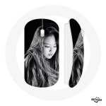 Juhtmeta hiir Blackpink Jennie Image Mustvalge