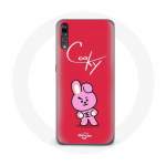 Coque pour Huawei P20 Pro BTS Bangtan Gar&ccedil;ons BT21 Cooky Fond Rouge