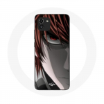 Coque pour Samsung Galaxy A03 Light Yagami Death Note Manga Anime