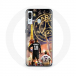 Coque pour Samsung Galaxy A20e PSG Neymar et Mbapp&eacute; Joyeux no&euml;l