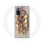 Coque pour Xiaomi Redmi Note 10 Pro Attrape R&ecirc;ve Marron pruun