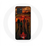 Coque pour Samsung Galaxy A03 Stranger Things Saison 4 Affiche Art Equipages de la Nouvelle Th&eacute;orie