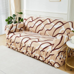 Elutoa elastne diivani kate Prinditud diivani kate L-kujuline diivani m&ouml;&ouml;bli kaitsekate Magamistoa kodukaunistusega diivanikate Medium(145-185cm)1PC