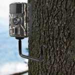 Trail Camera Tree Mount Bracket Quick Heavy Duty Black 1/4 x 20 Tracking for