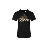 Adidas L&auml;ikiv Kirjalogo L&uuml;hikeste Varrukate T-s&auml;rk Naistele Topp Must DV3025 S