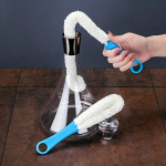 1tk, EVA veinikahvini puhastushari &ndash; meelevaldne kumer punase veini tassihari pokaalide ja vesipiipude jaoks &ndash; lihtne kasutada ja t&otilde;hus puhastusvahend 1pc sinine