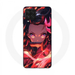 Coque Maniacase pour Samsung Galaxy A22 4G Demon Slayer Nezuko Kamado Manga anime