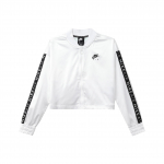 Nike Air Treeningjakk Satiinist L&uuml;hike Vabaaja Naiste Jakk Valge BV4780-100 XL