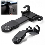 Car Safety Seat Headrest Hook,Bendable and Adjustable Car Safety Seat Back Clasp for Purses and Bags,Car rear seat pouch,Ford/Chevrolet/Toyota Car 1