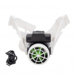 Kiivri ventilaatori kaitsekork Ventilaator &Otilde;hkjahutusventilaator 3 k&auml;igu reguleerimine Tugev tuul Reguleeritav rihm suvine v&auml;lit&ouml;&ouml;line k&otilde;vak&uuml;bara ventilaatori osakonna turboventilaator A