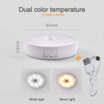 Luminaria sensori olemasolu ja liikumine LED &ouml;&ouml;valgusti nutikas traadita laetav USB Two colors