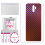 apgo skin sticker film foil vinyl for the BACK compatible with Oppo A11, scratch-resistant, easy to install - Carbon Chameleon CAKA5