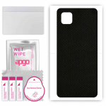 apgo Protective Skin Sticker for the back compatible with ZTE Axon 11 5G, Wrap Film, Foil, Vinyl - Pattern Matrix