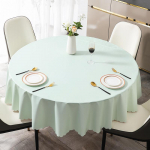 &Uuml;hev&auml;rviline &uuml;mmargune PVC laudlina veekindel &otilde;likindel kuumakindel ja pesuvaba moodne ja minimalistlik laudlina Circular diameter 160cm