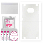 apgo Protective Skin Sticker for the back+sides compatible with Xiaomi Poco X3, Full Wrap Film, Foil, Vinyl - Pattern Matte Transparent