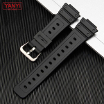 Plastikust kellarihm Casio jaoks G-Shock DW-6900/DW9600/DW5600/GW-M5610 GA-2100/2110 DW-5000 GW-B5600 DW5025 5035 kellarihm 16mm 16mm