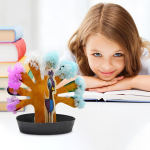 Paabulinnu paberipuu &otilde;itsemise loov v&auml;rviline kasvava puu m&auml;nguasi 5 ml vett