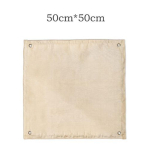 Vastupidav Telkimine Tulekindel Riie Leegiaeglustav Isolatsioonimatt Tekk Klaasiga Kaetud Soojusisolatsioonipadi V&auml;ljas Piknik Grilli 50x50cm beige
