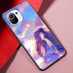 Sword Art v&otilde;rgu&uuml;mbris Xiaomi Mi 11 Ultra 11T 10T 9T Pro Note 10 A2 9 8 Lite A3 CC9E 10S CC9 A1 5X must pehme telefoni kate Xiaomi 11T(11T Pro)