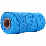 5mm/50m makrameenn&ouml;&ouml;r puuvillane k&ouml;is n&ouml;&ouml;r k&auml;sit&ouml;&ouml; isetegemine v&auml;rviline niit n&ouml;&ouml;r keerutatud n&ouml;&ouml;r k&auml;sitsi valmistatud &otilde;mblemine kodu pulmakaunistus 5mmx50m