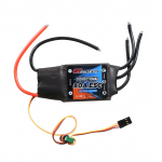 GTSKYTENRC kahesuunaline 130A harjadeta ESC kaugjuhtimispuldiga auto/paadi/kaugjuhtimispuldiga laeva pneumaatilisele veealusele propellerile 80A must
