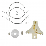 Left Door Window Regulator Repair Kit For Volkswagen Passat Old Model