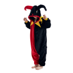 Laste naljakas kombinesoon Kigurumi pidžaama Halloweeni j&otilde;ulude Cosplay kost&uuml;&uuml;m 12 must/punane