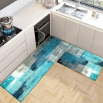 Abstraktne &otilde;limaal K&ouml;&ouml;gi p&otilde;randamatid Vannitoa Matikomplekt Pikk vaip magamistoa elutuppa 40x60cm 1pcs