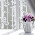 Hea kodusisustus Magamistuba Populaarne kvaliteetne aknakile l&auml;bipaistmatu matt 1 tk klaasikleebised Privaatsus kleepuv aknaklaas 45 * 100 cm 1