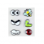 6 tk Monstera taimemagnetid silmad potitaimed kaunistused naljakad taimede ohutu magnetn&otilde;elad v&otilde;lusid majataimetarvikud taimes&otilde;pradele 6pcs