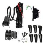 Uuendatud 12V Vintsi Solenoid Relee Kontaktor & Vintsi Kiik-P&ouml;idlal&uuml;liti Kombinatsioon Lihtne Paigaldus Sobib ATV UTV jaoks