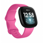 Silikoonrihm Fitbit Versa 3 kellarihmaga Pehme nutikella Correa Sport k&auml;ev&otilde;ru Fit bit Versa 4 Sense kellarihma tarvikud S (5.5- 6.7inch)