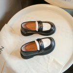 Kevad ja S&uuml;gis Uued Loaferid T&uuml;drukute V&auml;ikesed Nahkkingad Pehme Sisetald Pehme Pealispind Mood Poiste Nahkkingad 35