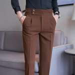 Briti stiilis meeste &uuml;likonnap&uuml;ksid, nutikad vabaaja k&otilde;rge v&ouml;&ouml;kohaga sirged p&uuml;ksid, kevad-s&uuml;gismood, Inglismaa &uuml;likonnap&uuml;ksid, br&auml;ndir&otilde;ivad 30 kohv