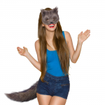 Halloween Party Performance Animal Mask Kunstlikud Cosplay Aksessuaarid Rekvisiidid One Size must