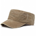 Klassikaline retro meeste pestud puuvillane pesapallim&uuml;ts Reguleeritav tasapinnaline m&uuml;ts Talve s&otilde;jav&auml;e m&uuml;tsid Metsik m&uuml;tsid Trucker M&uuml;ts khaki