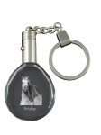 Pintabian - pendant with a picture of a horse, crystal key ring in a gift box, unique gift by Art-Dog brand