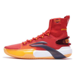 Li Ning Flash 9 Ultra Kang S&uuml;nteetiline nahk P&otilde;rutuskindlad libisemiskindlad kulumiskindlad k&otilde;rged korvpallijalatsid Ere neoonpunane ABAT013-6 42⅓