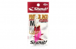 Shout 301-FJ Pink Feather Jaco Rigged Assist Hook Suurus M (1) (4508)