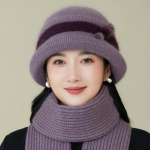 M&uuml;ts Naiste paksendatud soe kootud m&uuml;ts S&uuml;gis- ja talvine k&uuml;lmakindel lokkis kunstk&uuml;&uuml;liku karusnahast basseini m&uuml;ts mood villane m&uuml;ts single hat