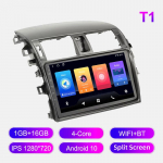 Auto raadio Android Auto Carplay Toyota Corolla E140 E150 2006-2013 jaoks Multimeediam&auml;ngija Peaseade Stereo GPS Navigatsioon BT WIFI 2+32GB 1+16GB